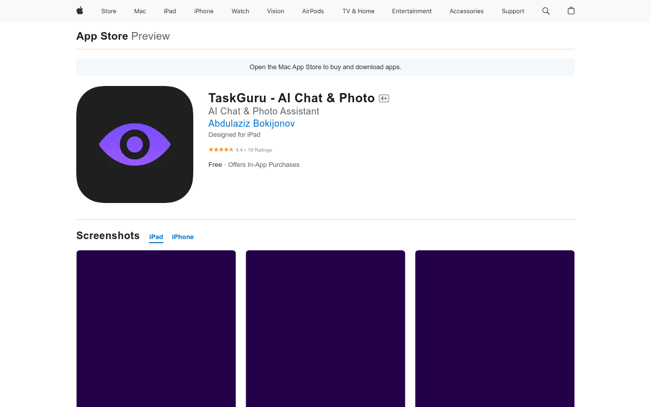 TaskGuru - AI Chat & Photo
