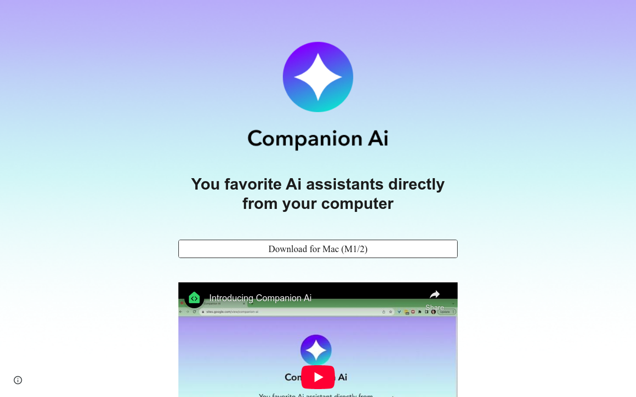 Companion Ai