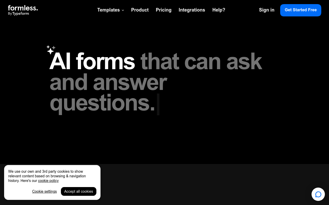 Formless (by Typeform)