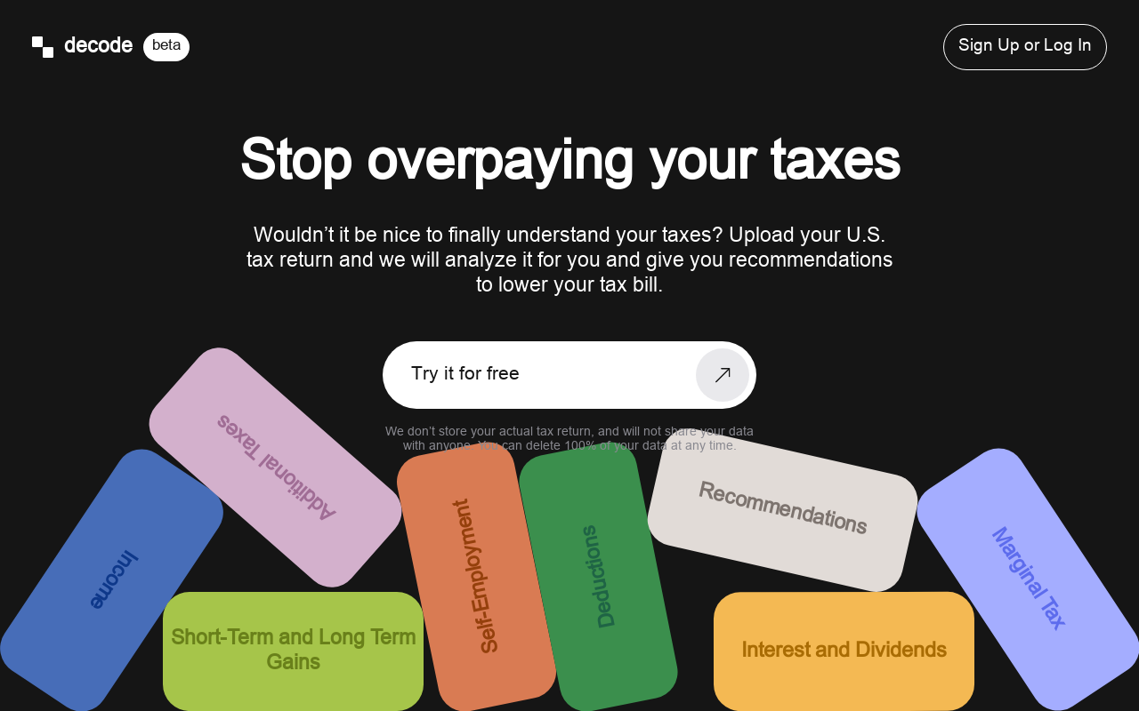 Decode.tax
