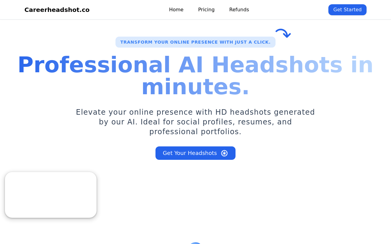 Careerheadshots.co - AI headshots