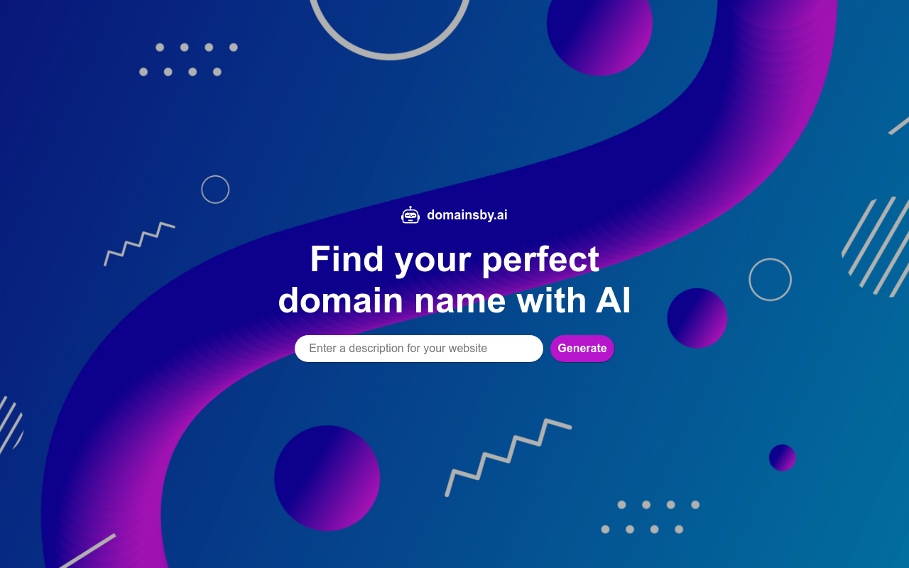Domains by AI