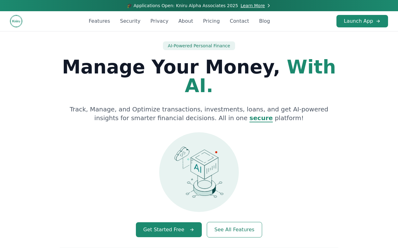 Kniru: AI-Powered Finance