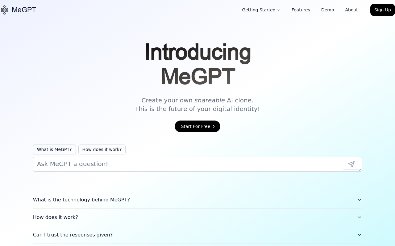 MeGPT