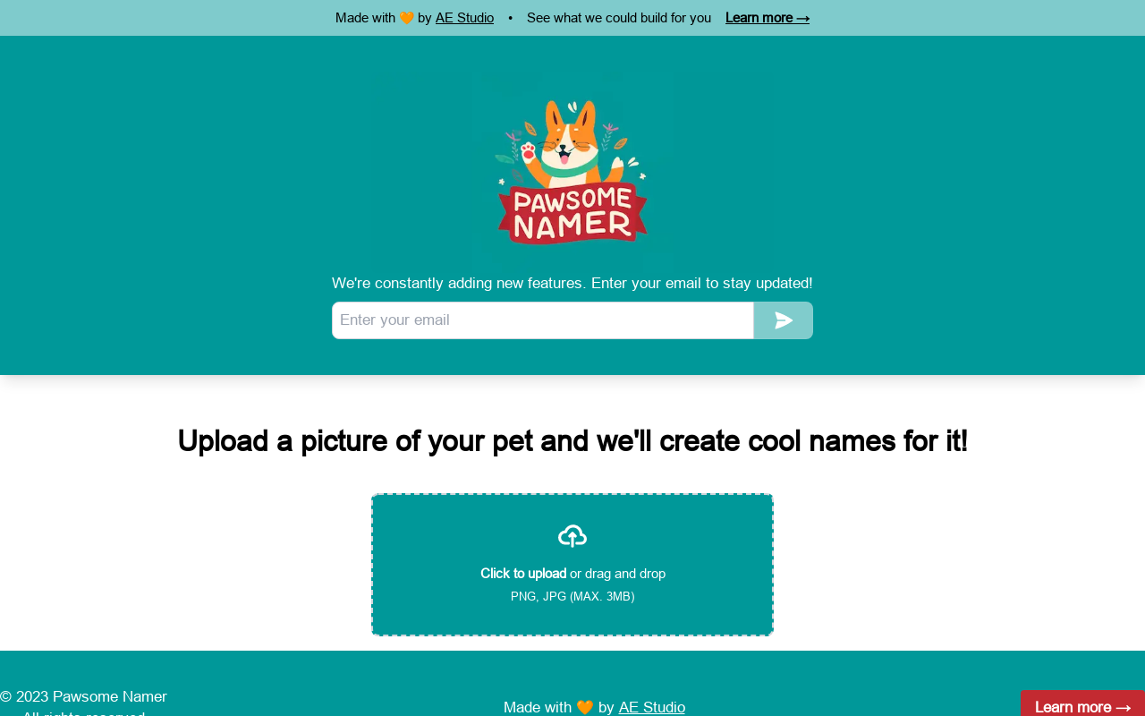Pawsome Namer