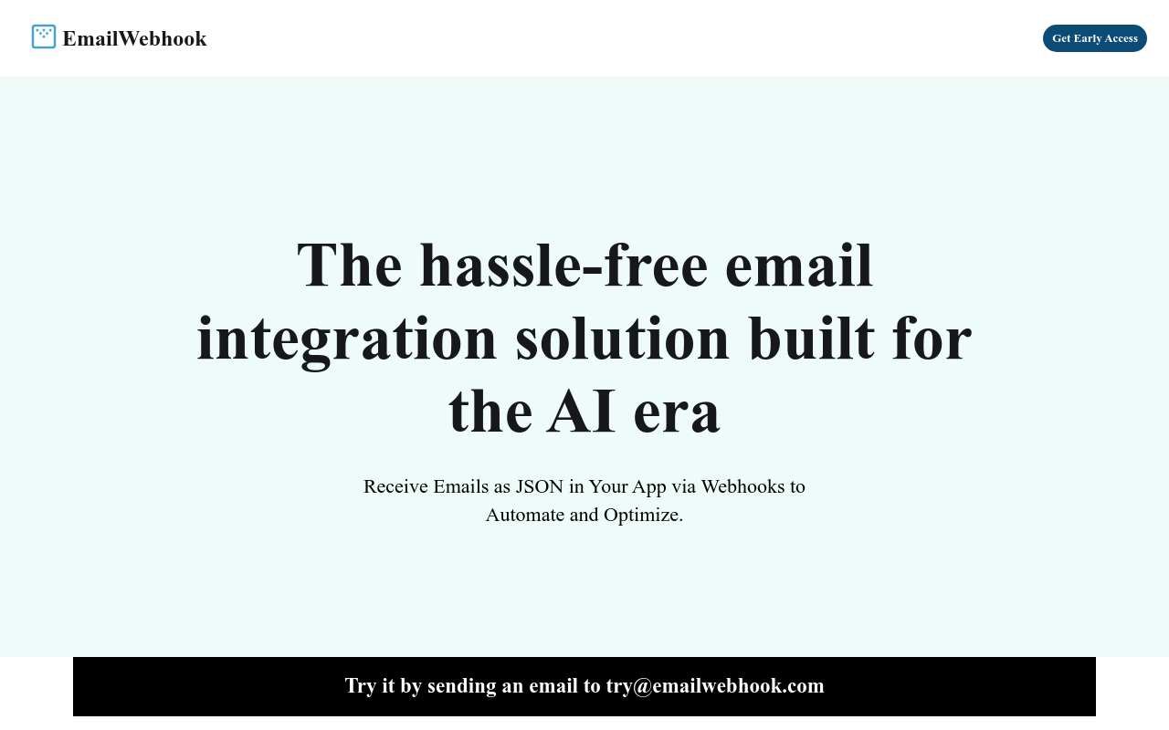 EmailWebhook