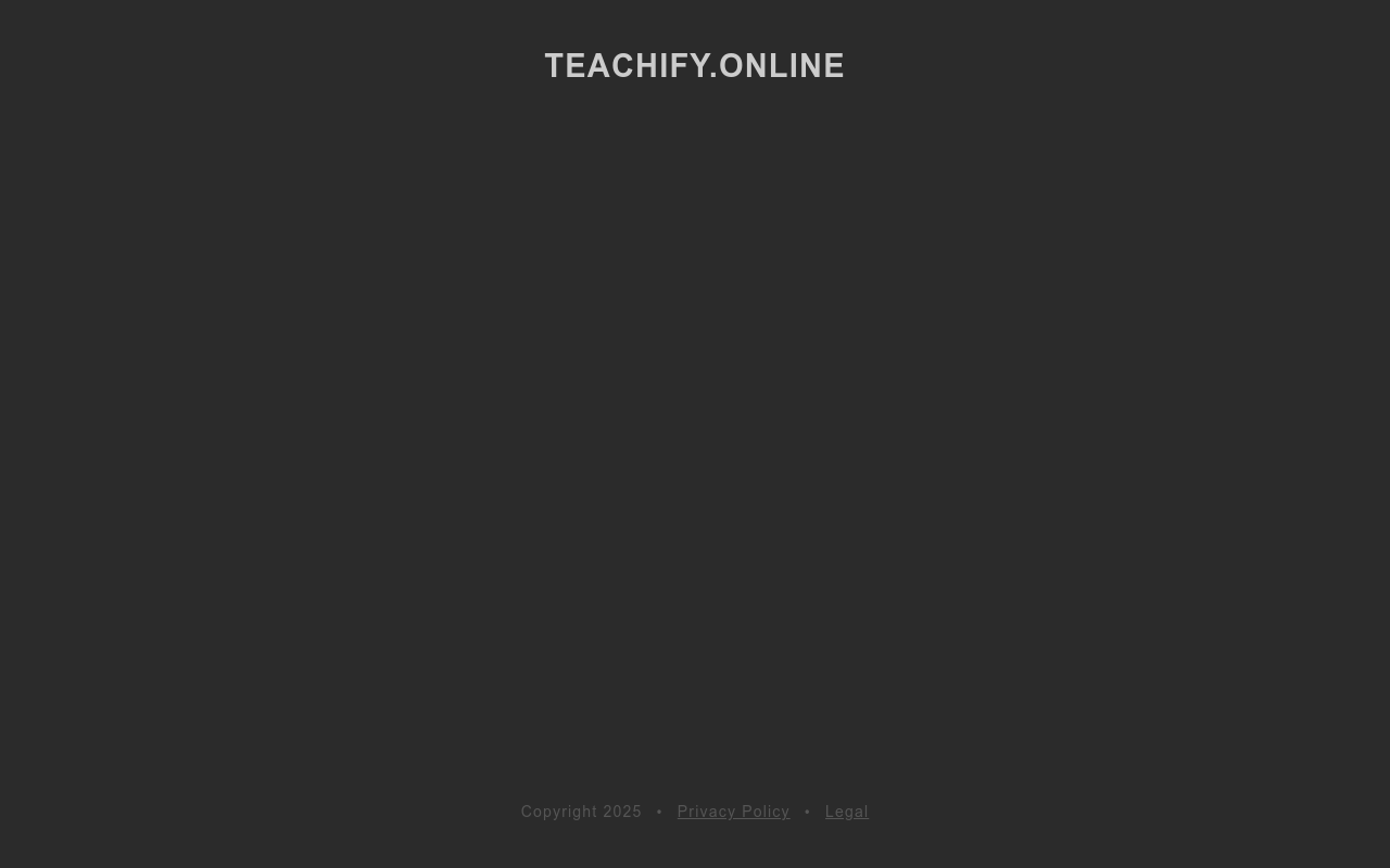 Teachify: AI Teaching Assistant