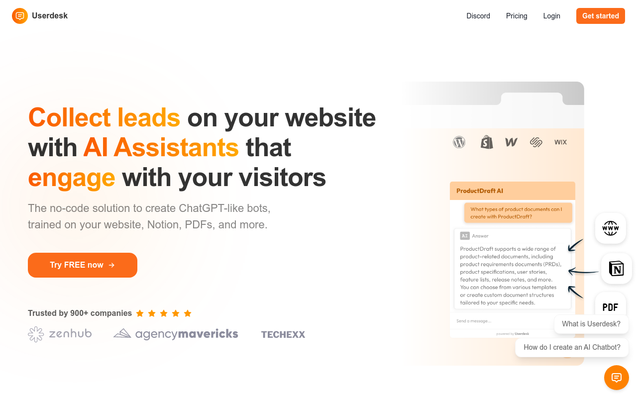 Userdesk