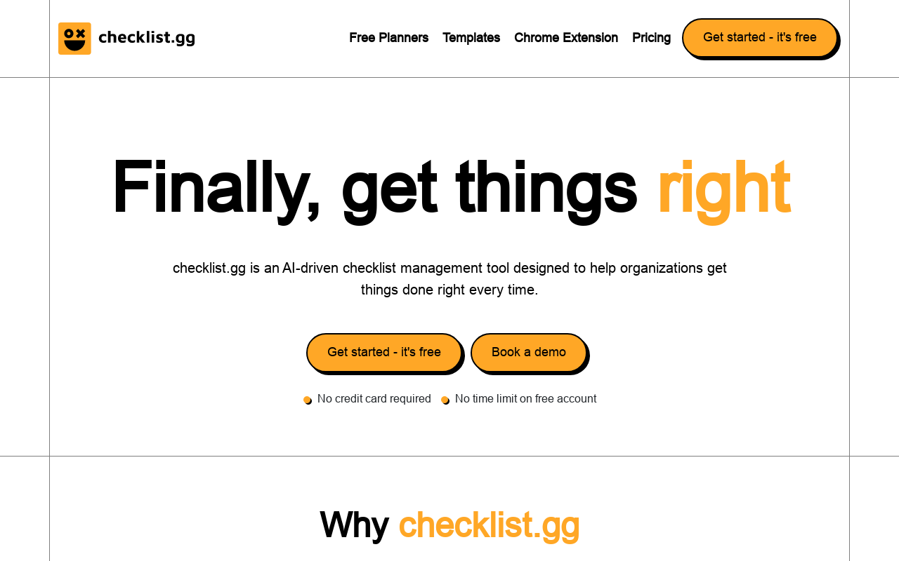Checklist.gg