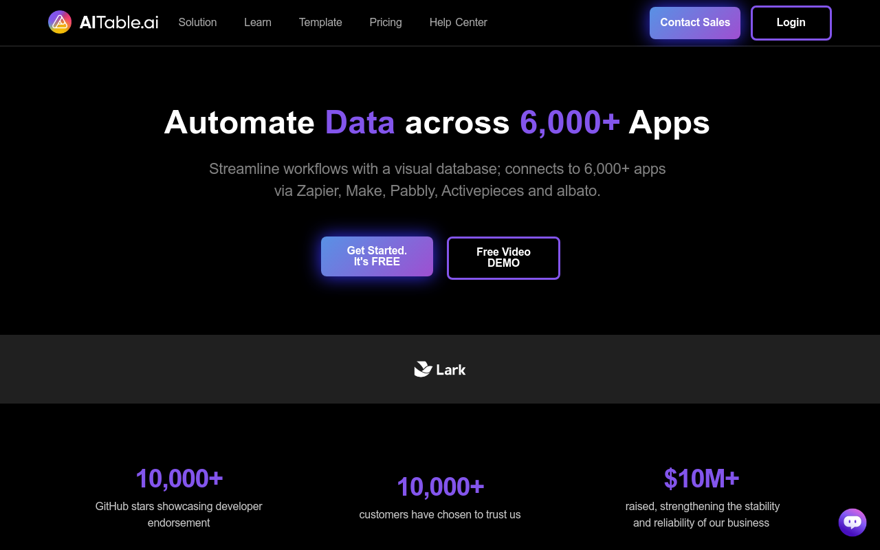 AlTable.ai: No-code Al Agents Builder