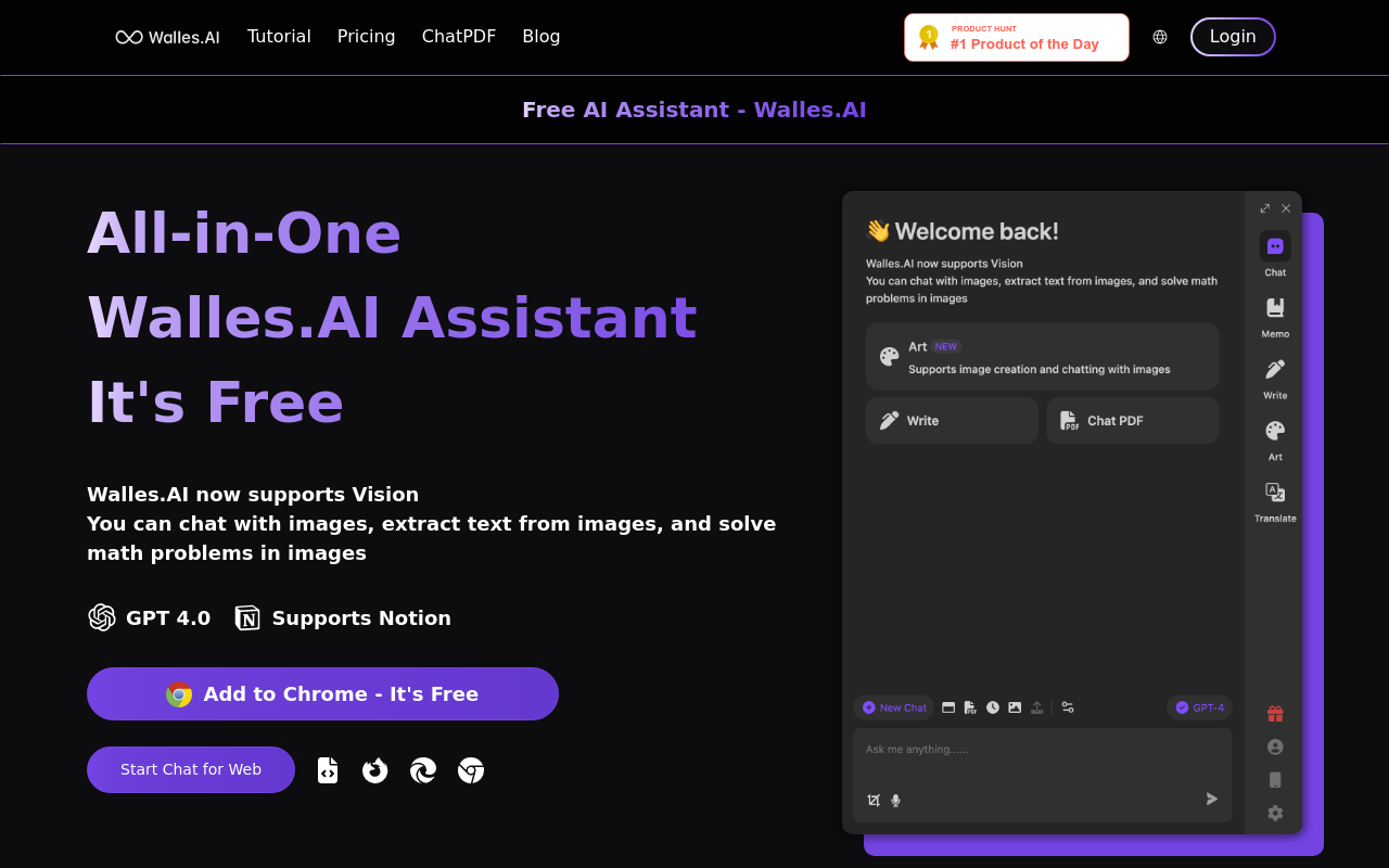Walles.ai - Your AI Browser Sidekick
