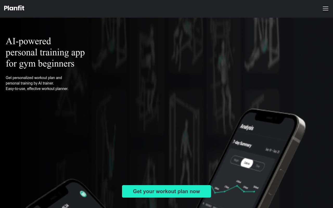 Planfit - AI Personal Trainer
