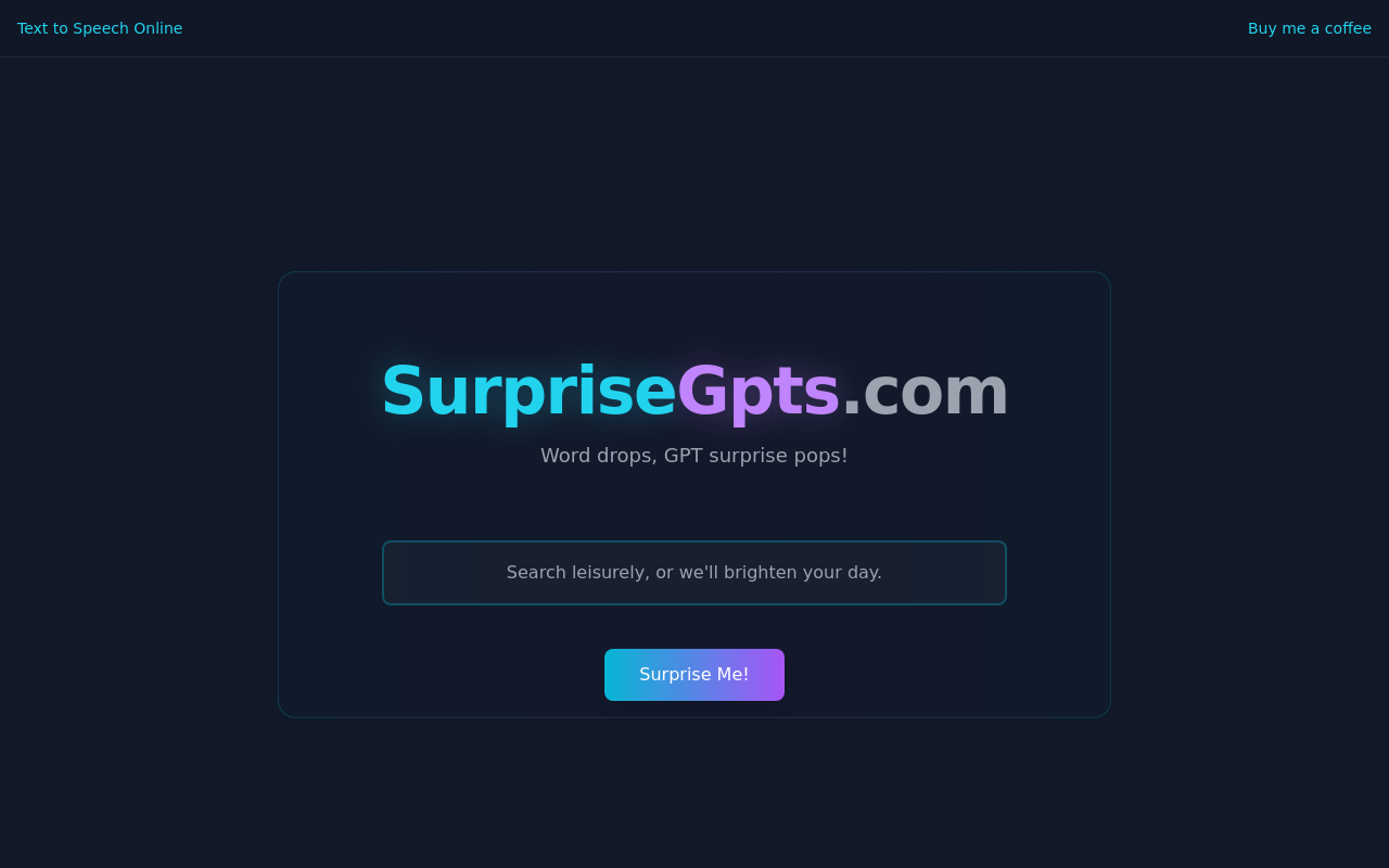SupriseGpts
