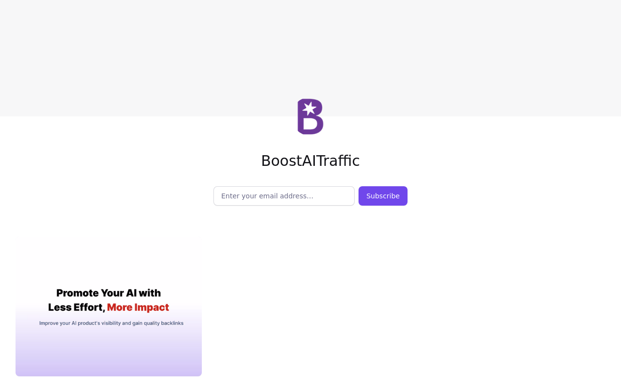 BoostAITraffic