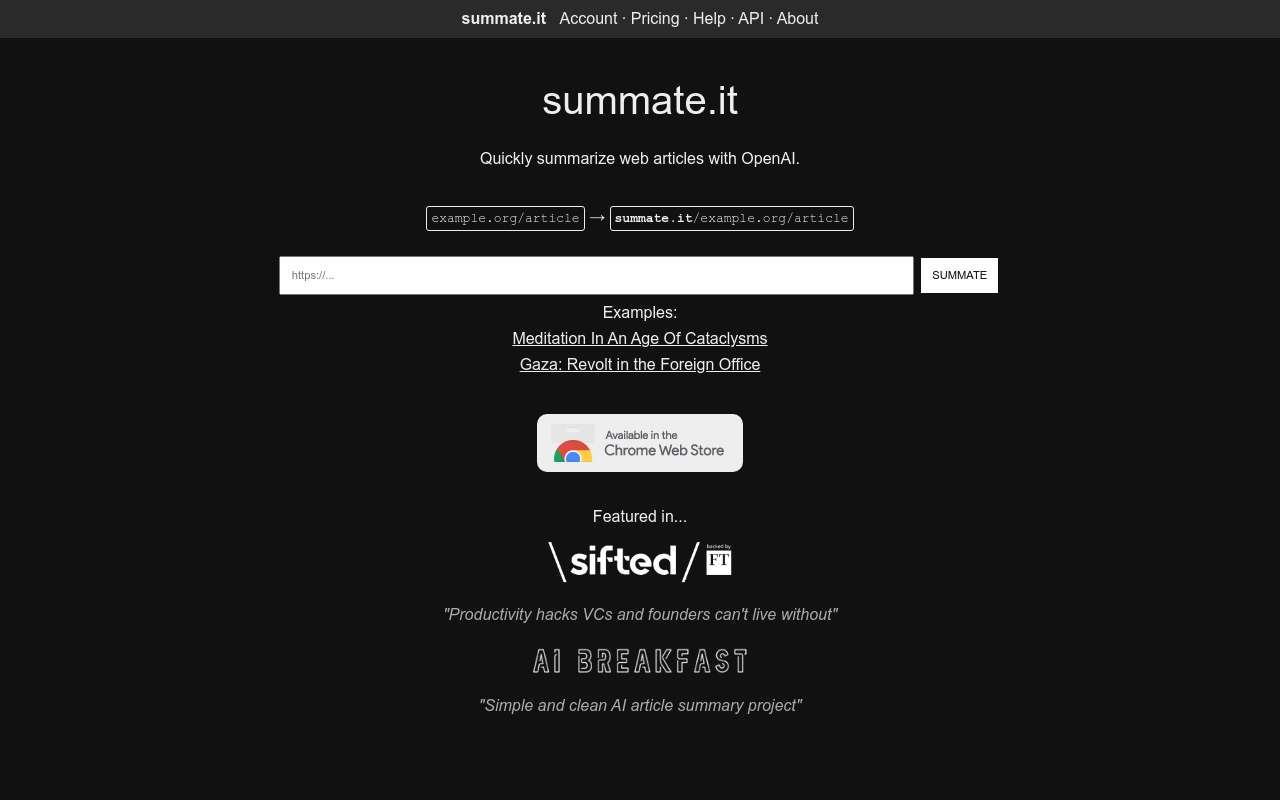 Summate