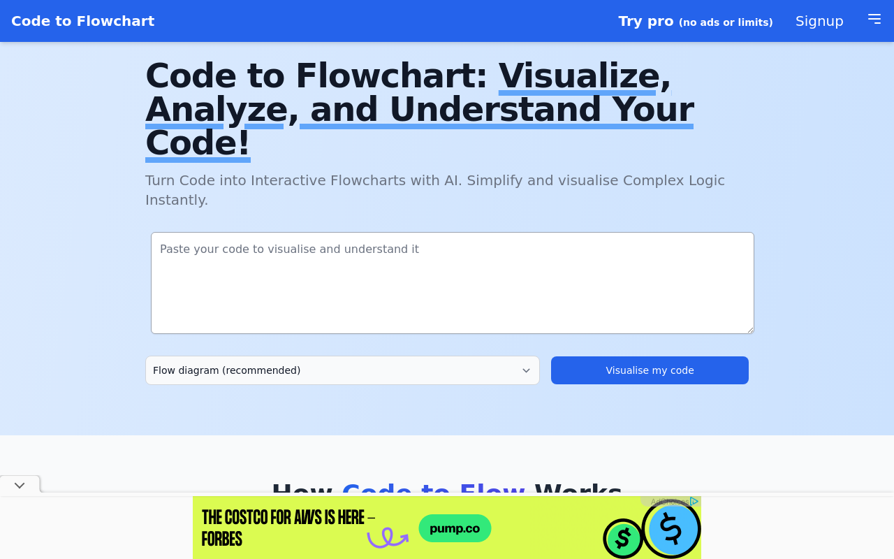 Code to Flow: Visualize your code