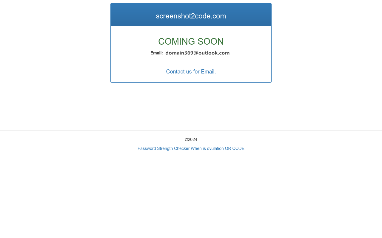 Screenshot2Code.com