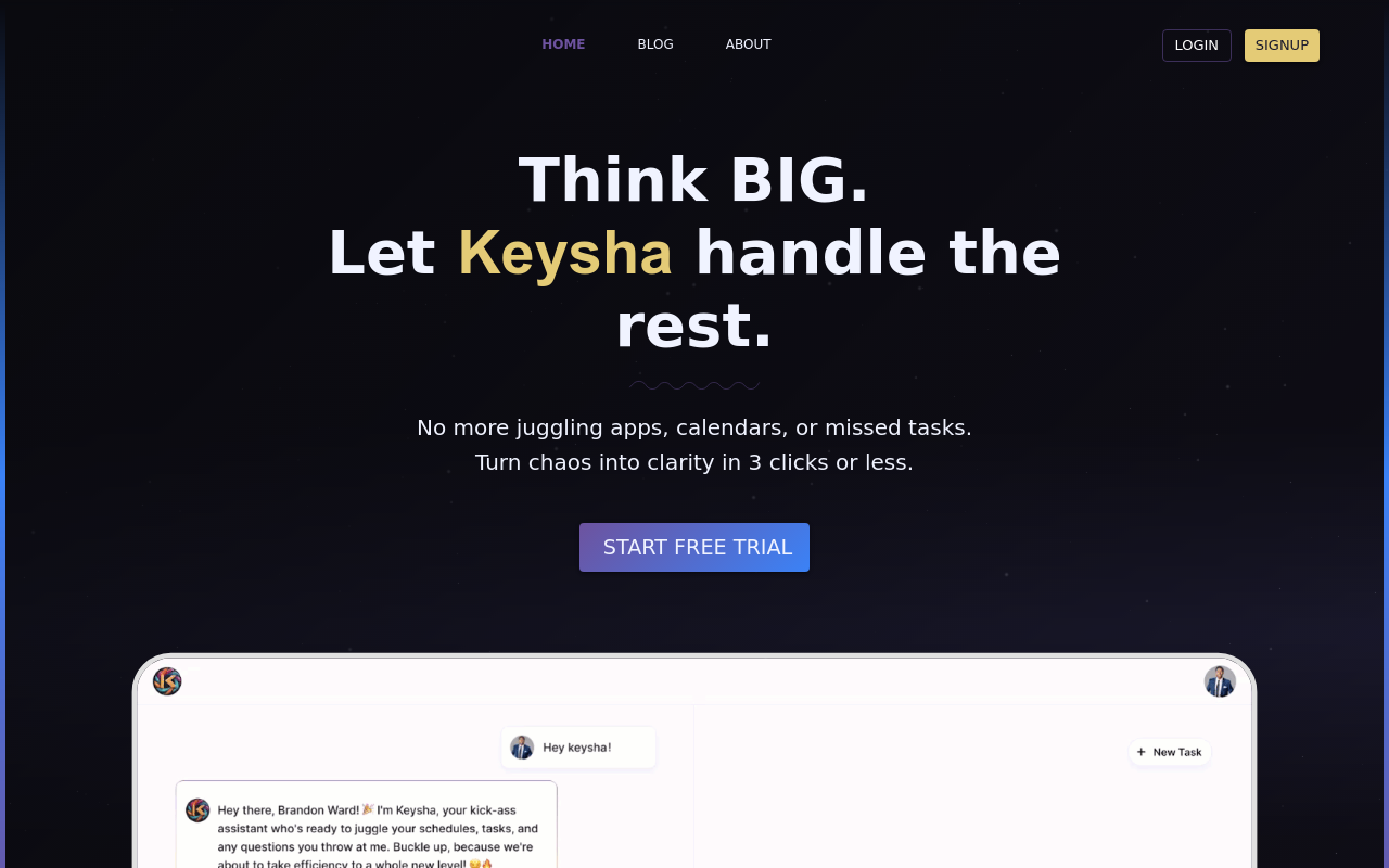 Keysha AI : Your own hyper assistant!