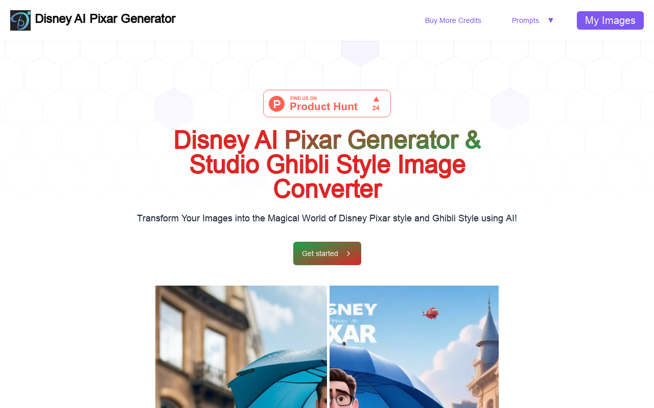 Disney Pixar AI Image Generator