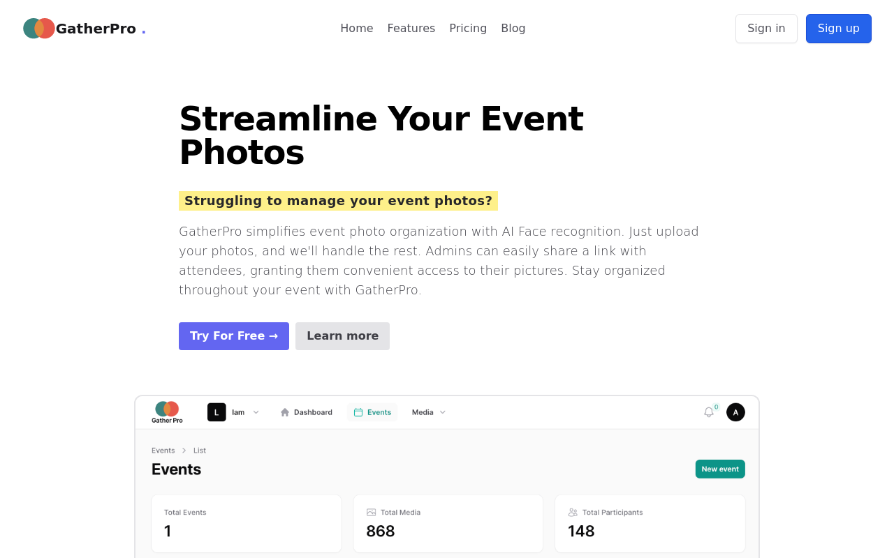 Gatherpro.events