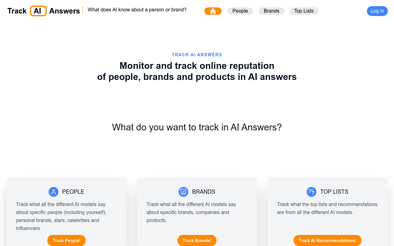 Track AI Answers