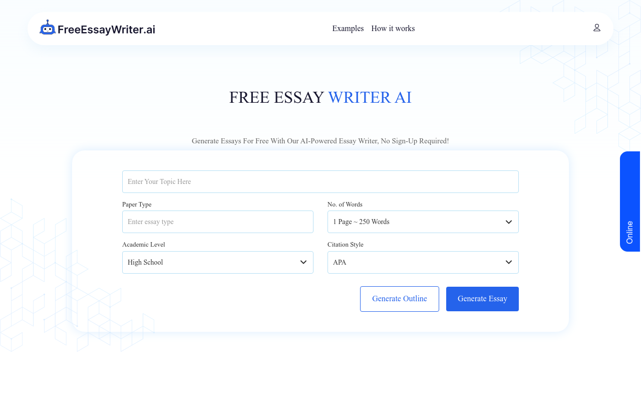 FreeEssayWriter.AI