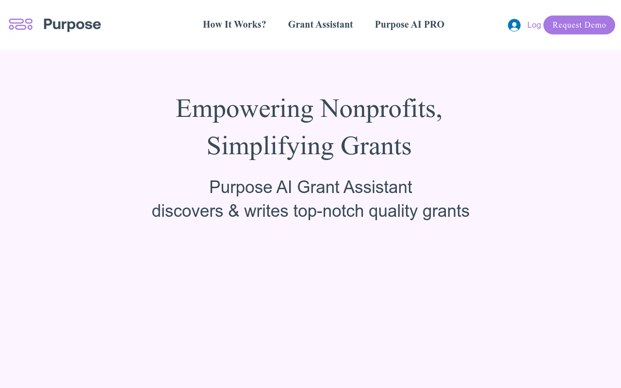 Purpose - Impactful Giving