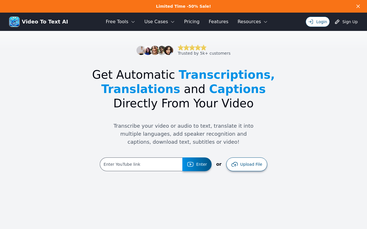 Video To Text AI - Cheap Transcriptions