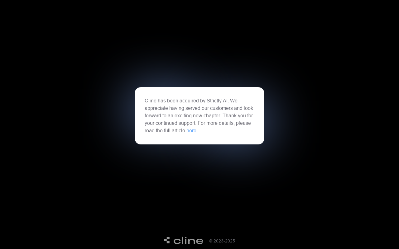 Cline