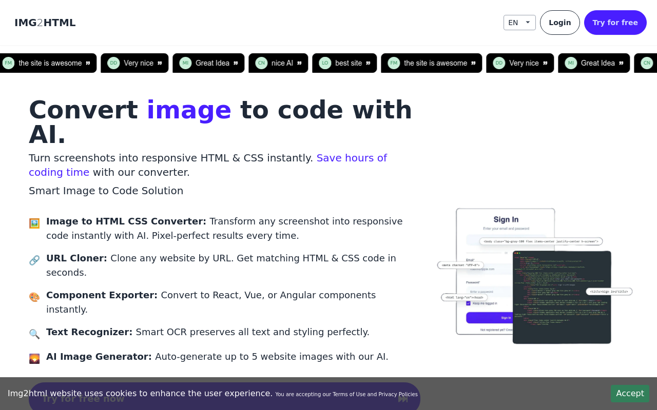 Img2html
