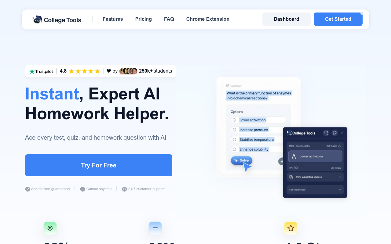 Homework Solver by College Tools