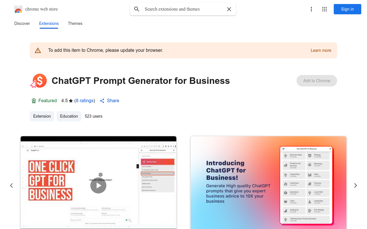 One-Click GPT for Business
