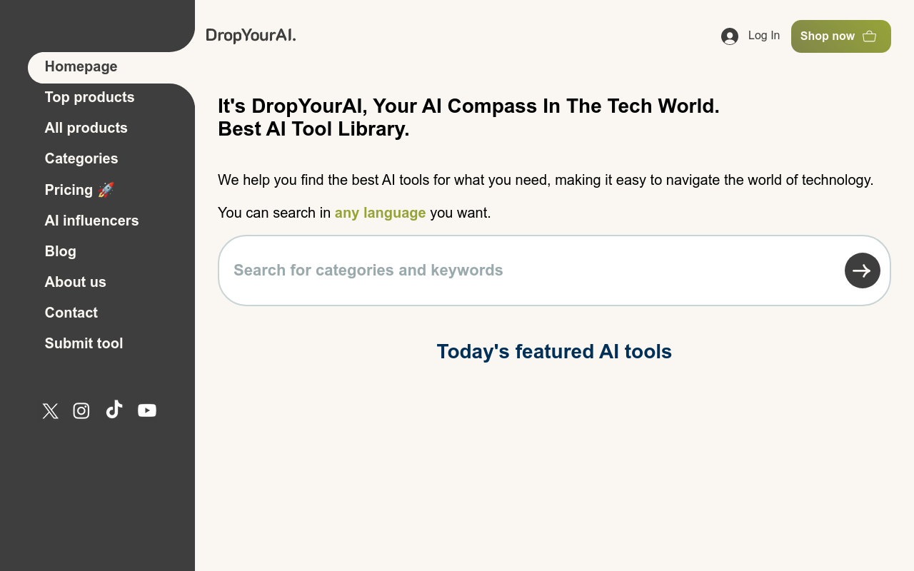 Drop Your AI