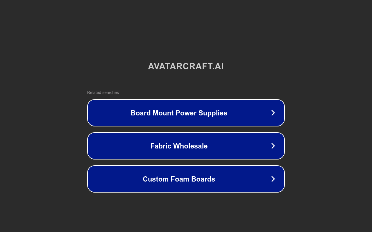 AvatarCraft