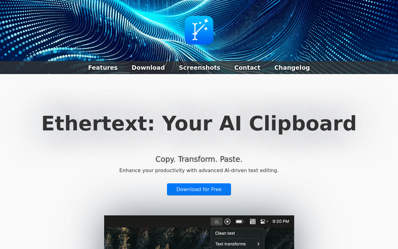 Ethertext