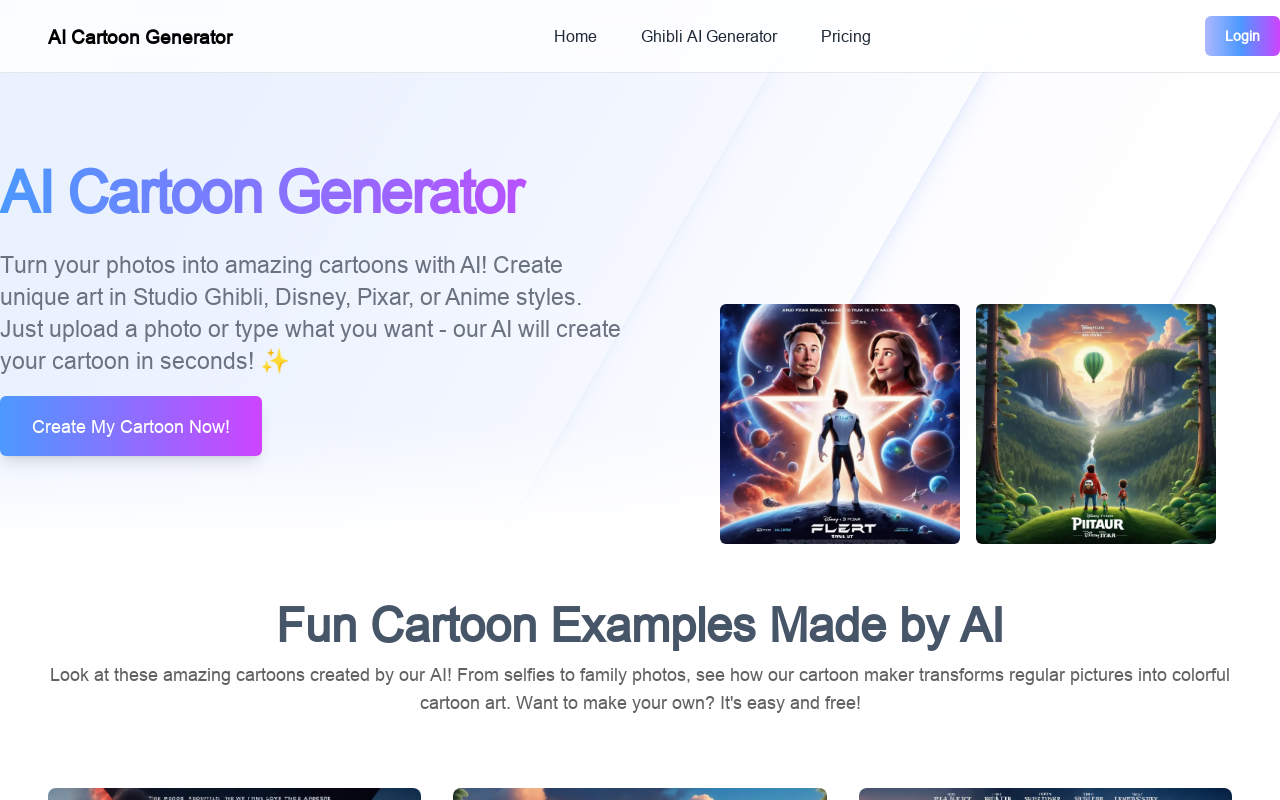 AI Cartoon Generator