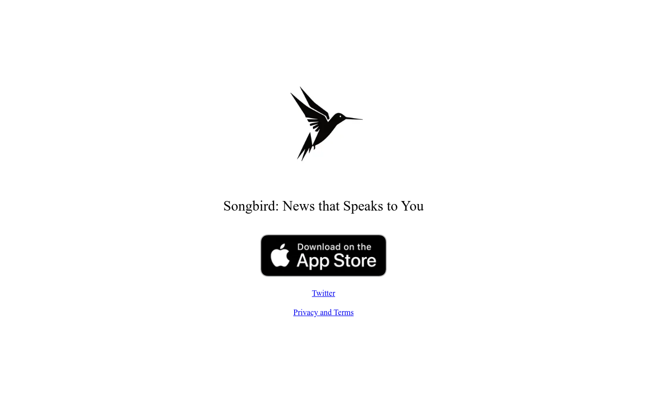 Songbird for iOS