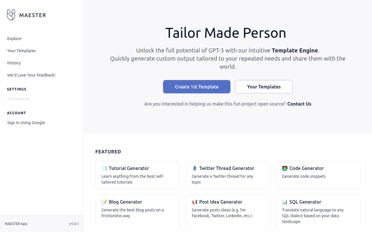 Maester.app