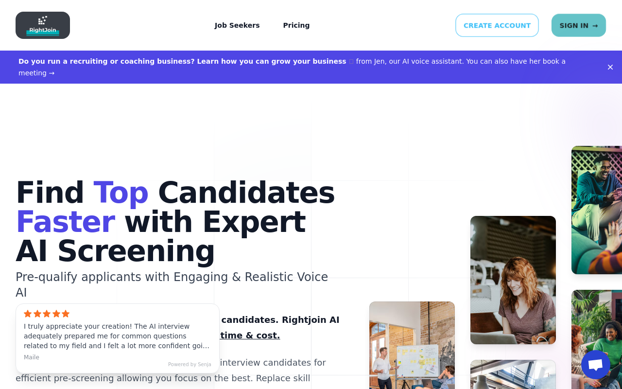 RightJoin AI Mock Interviews