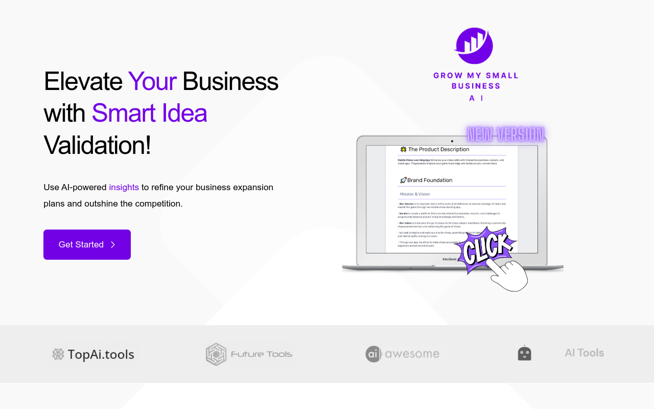 Grow My Small Business AI