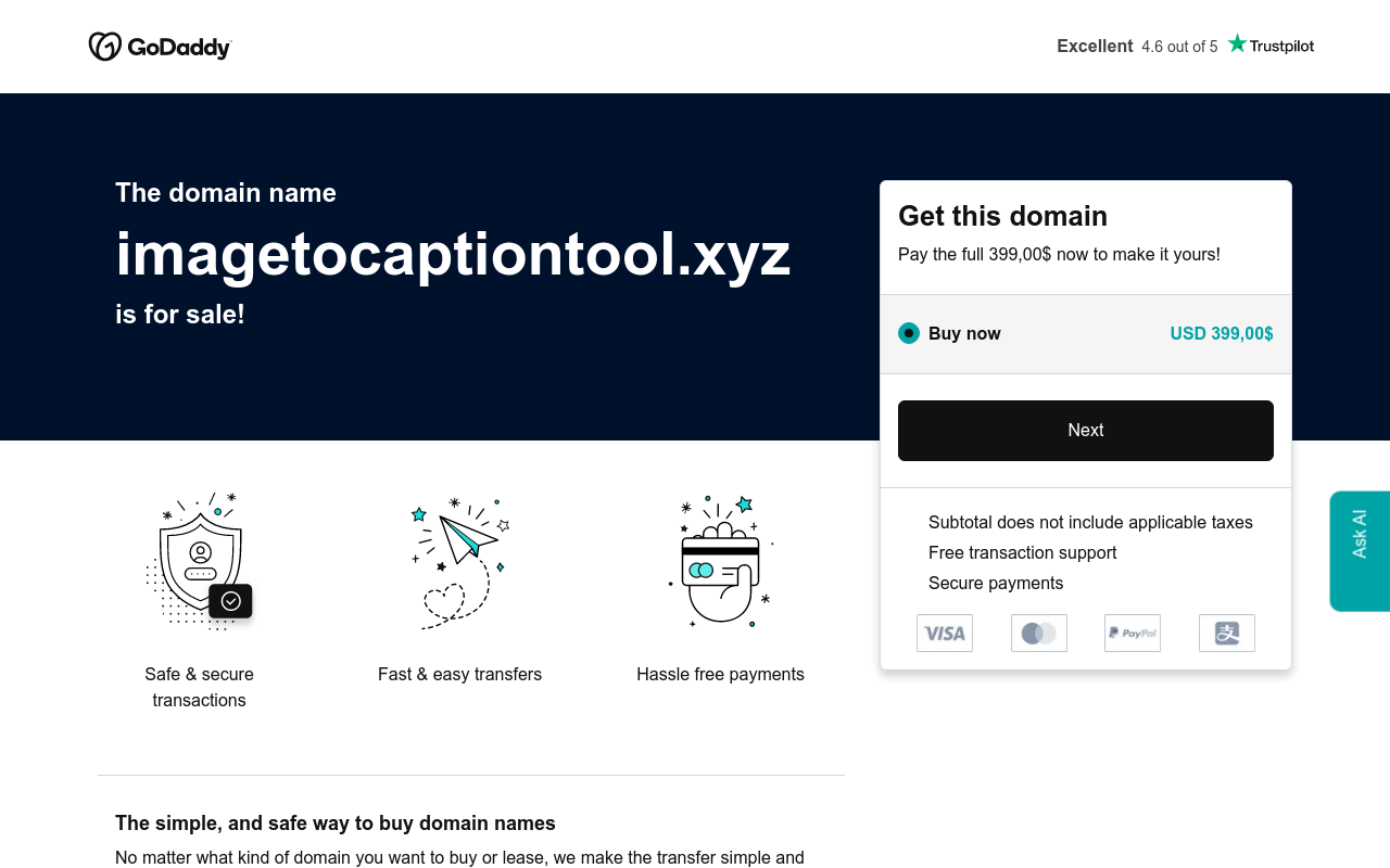Image to Caption Tool