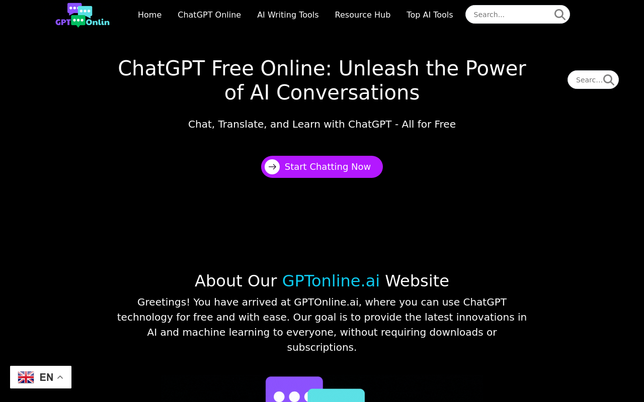 ChatGPT Online - GPTOnline.ai