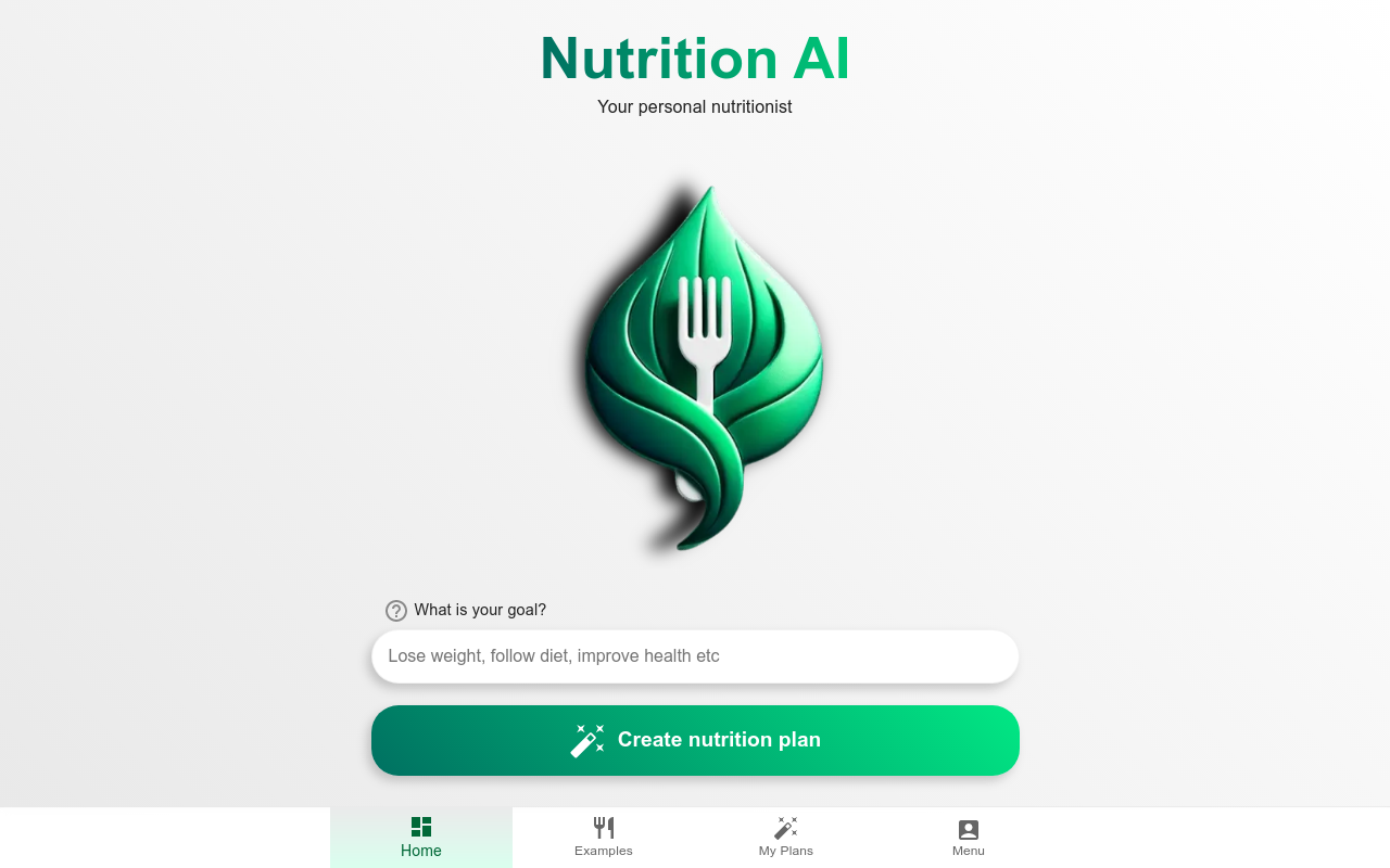 Nutrition AI