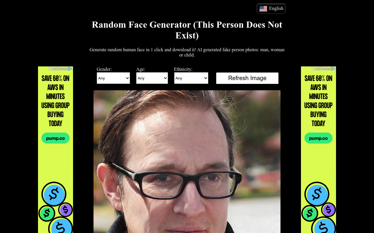 This Person Does Not Exist - Random Face Generator