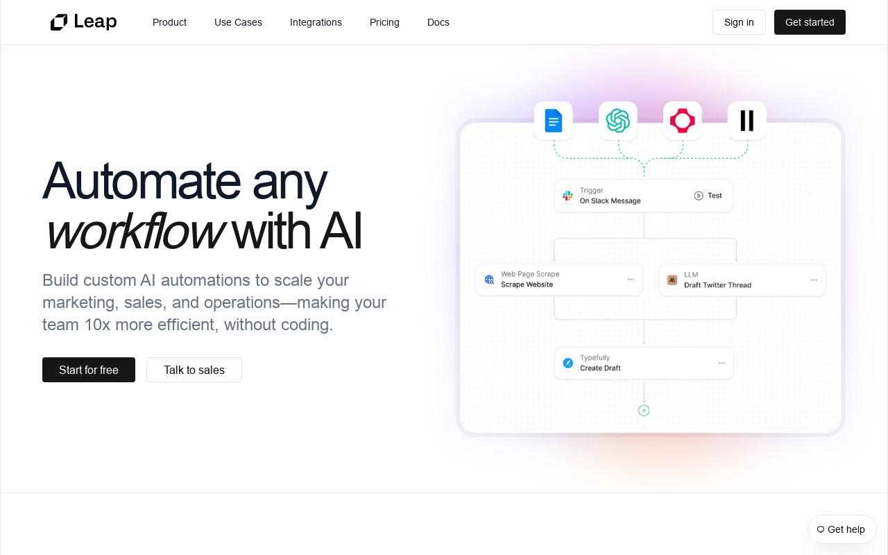 Leap AI