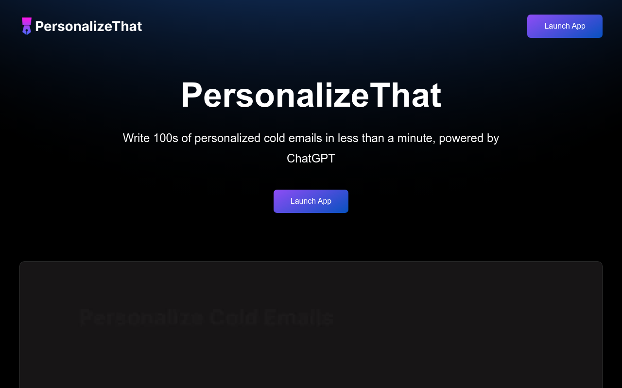PersonalizeThat