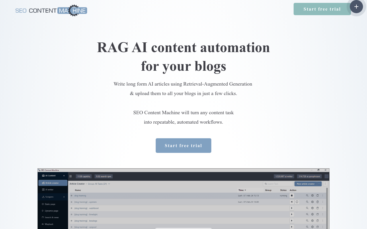 SEO Content Machine AI