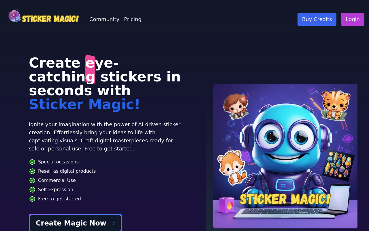 Sticker Magic