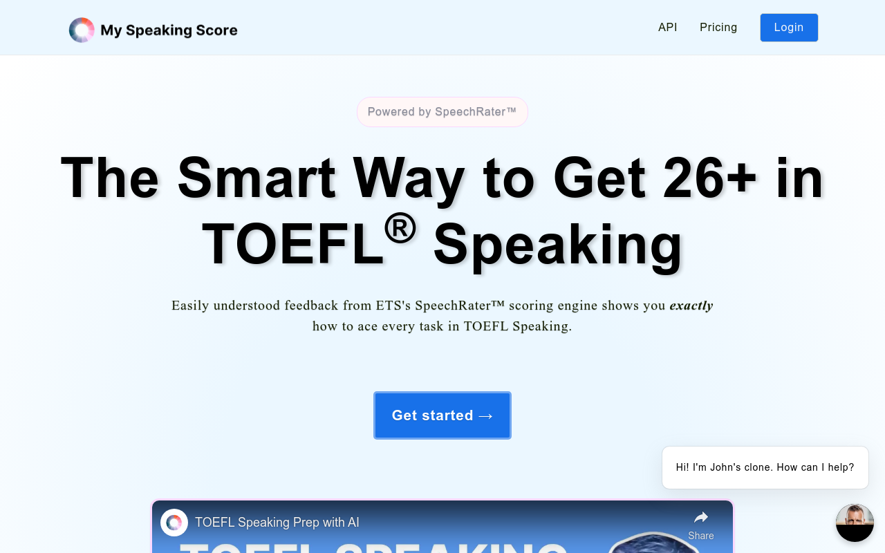 My Speaking Score