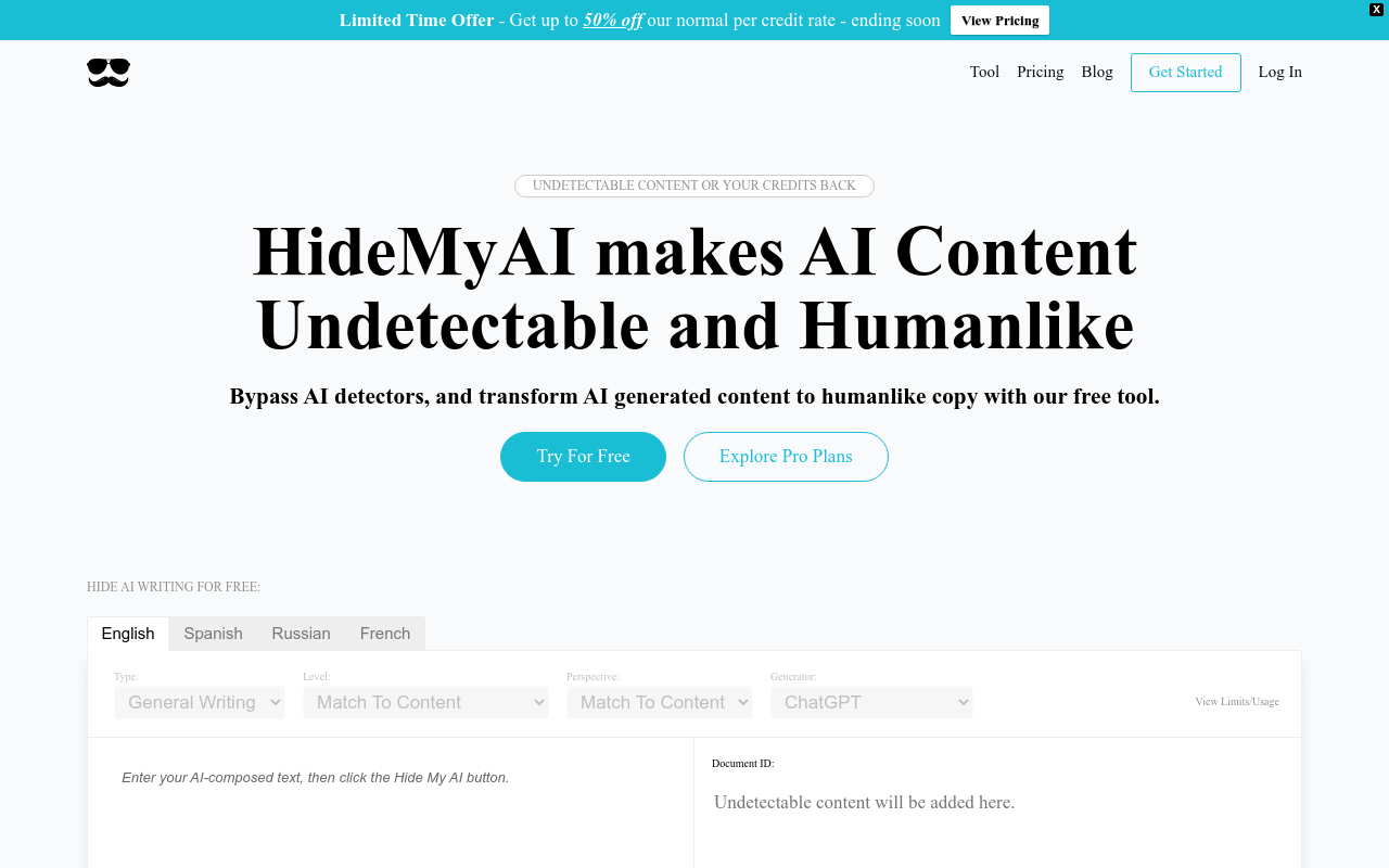 HideMyAI
